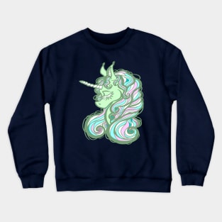 Mint Unicorn Crewneck Sweatshirt